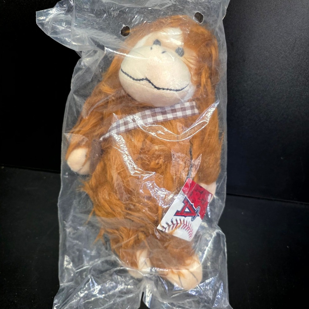 Star Wars Wookiee Rally Monkey MLB Angels Unisex 10" Brown Plush Collectible Toy